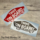 ‘Baby on Board’ for vans & cars skateboard logo vinyl sticker