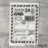 Santa Or Elf Dummy Postage Label