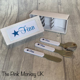 Children's Personalised Cutlery Set