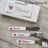 Children's Personalised Cutlery Set